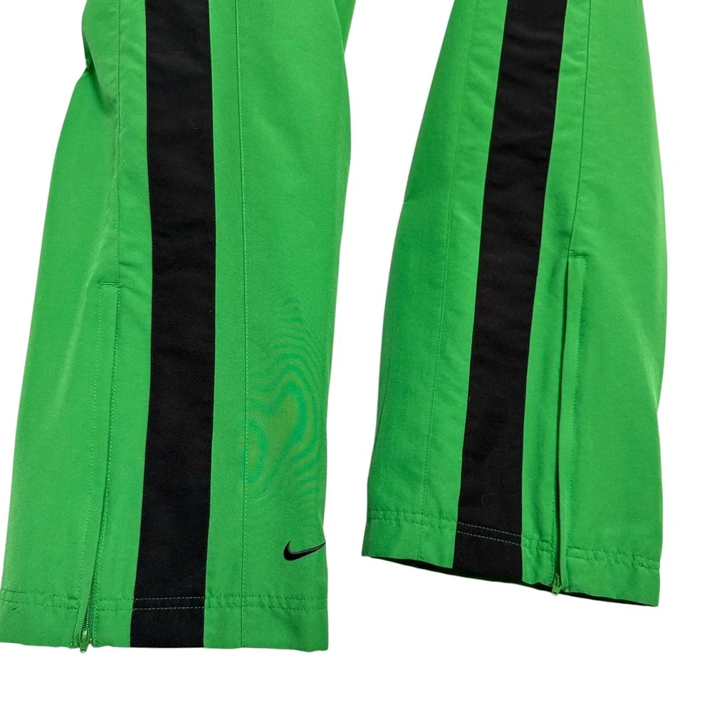 Nike Tracksuit Set Windbreaker Jacket‎ Pants Silver Tag Y2K Green Poly Warp L